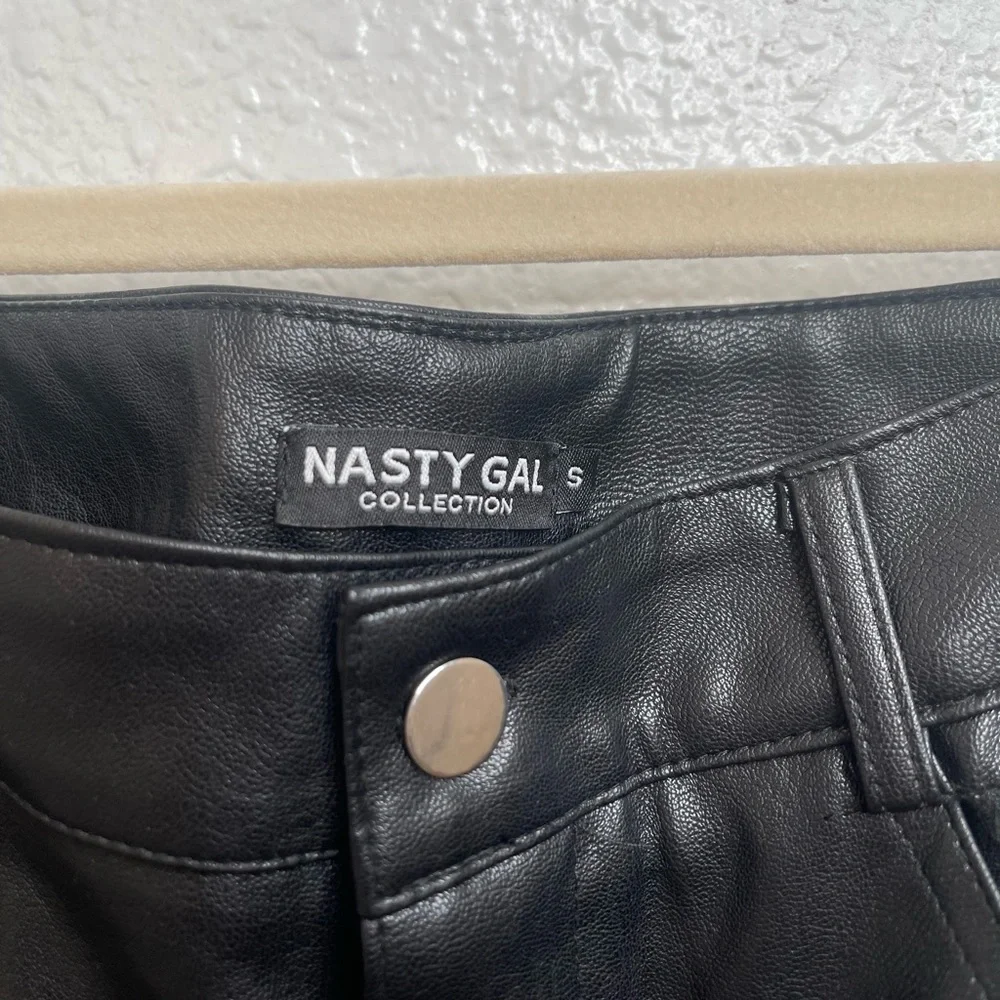 Nasty Gal Collection  Women’s Pants PU Leather - Picture 6 of 9